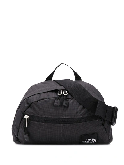 Shop The North Face Logo Embroidered Belt Bag In Black