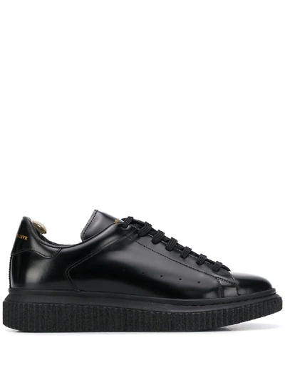 Shop Officine Creative Ace 1 Low-top Sneakers In Black