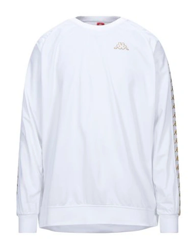 Shop Kappa Sweatshirt In White