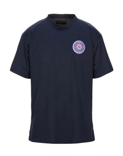Shop Paura Man T-shirt Midnight Blue Size S Polyester