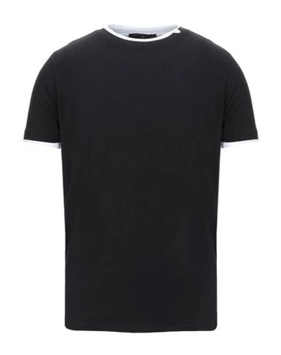Shop Jeordie's Man T-shirt Black Size 3xl Cotton, Elastane