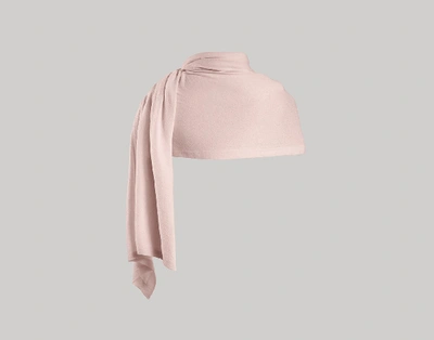 Shop Strathberry Cashmere Travel Wrap In Soft Pink