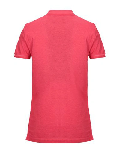 Shop Dsquared2 Polo Shirts In Red
