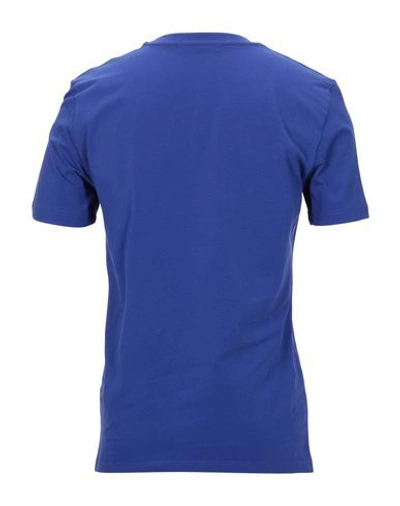 Shop Love Moschino T-shirts In Blue