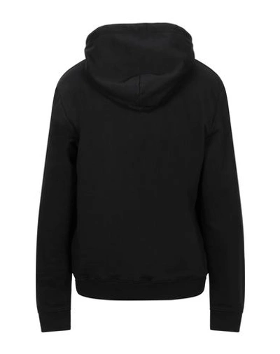 Shop Love Moschino Man Sweatshirt Black Size Xs Cotton, Elastane