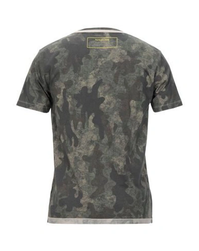 Shop Patrizia Pepe T-shirts In Military Green