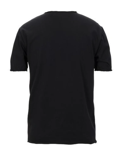 Shop Grey Daniele Alessandrini T-shirts In Black