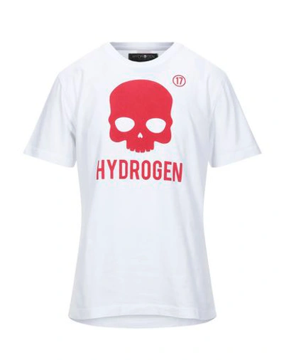 Shop Hydrogen T-shirts In White
