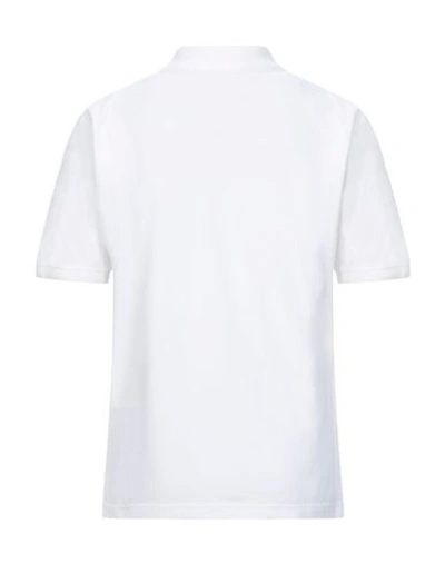 Shop Hydrogen Polo Shirts In White