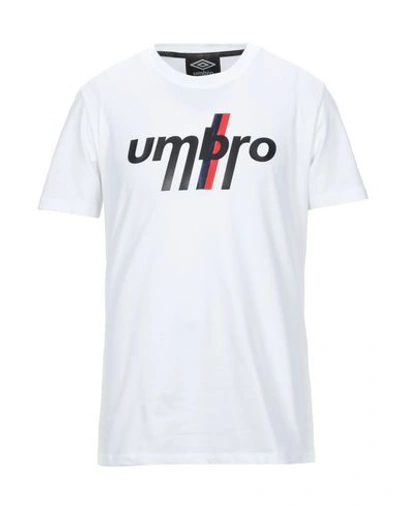 Shop Umbro T-shirts In White