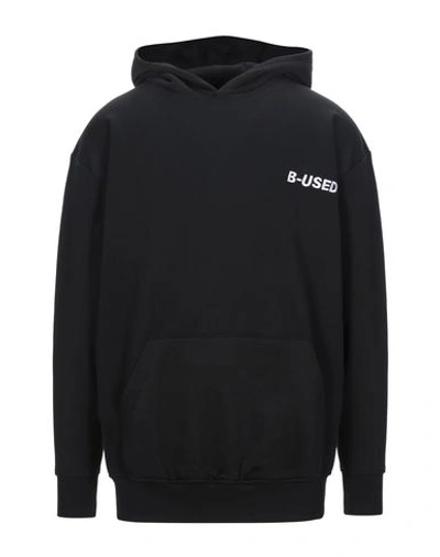 B-used Sweatshirts In Black