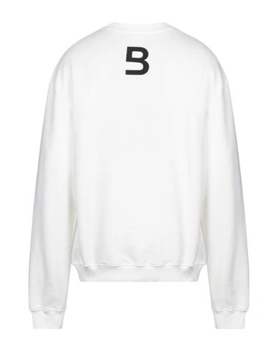 Shop B-used Sweatshirt In White