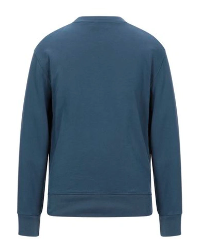Shop Maison Kitsuné Sweatshirt In Dark Blue