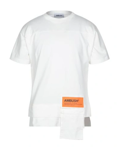 Shop Ambush T-shirts In White