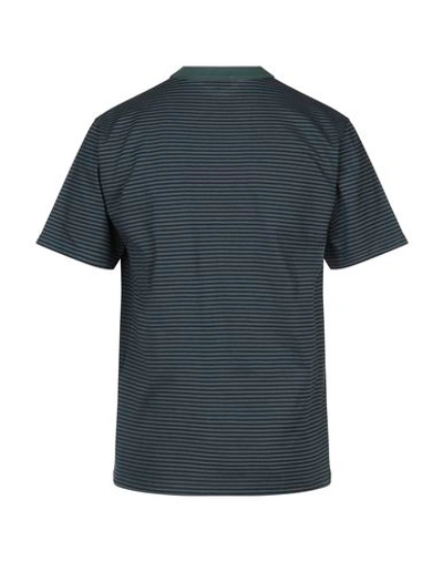 Shop Armor-lux T-shirts In Dark Green