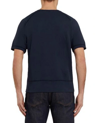 Shop Velva Sheen Sweatshirt In Dark Blue