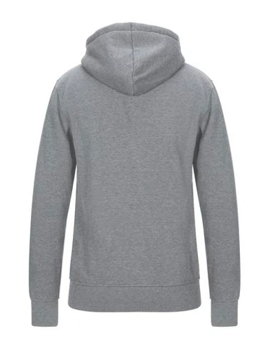 Shop Obvious Basic Hooded Sweatshirt In Grey