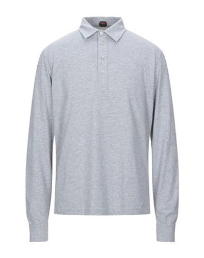 Shop Mp Massimo Piombo Polo Shirt In Light Grey