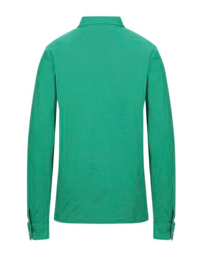 Shop Mp Massimo Piombo Polo Shirts In Green