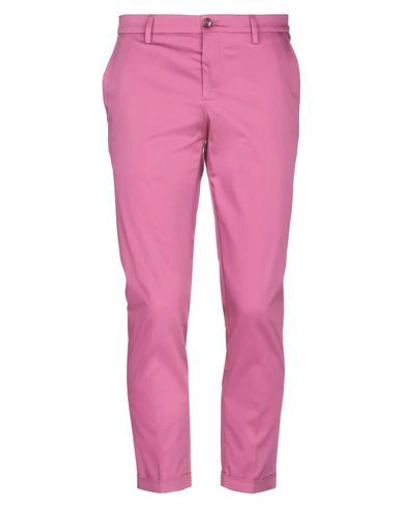 Shop Patrizia Pepe Pants In Pastel Pink