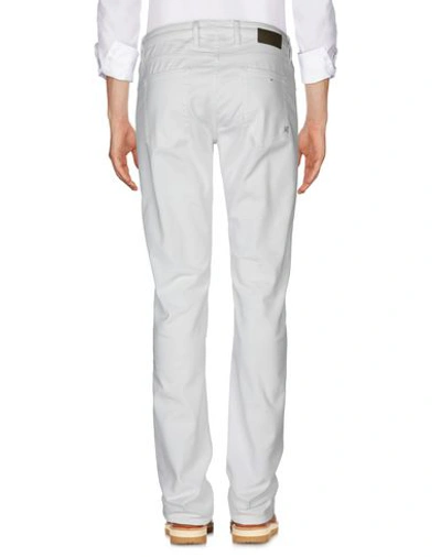 Shop Pt05 Pt Torino Man Pants White Size 36 Cotton, Elastane