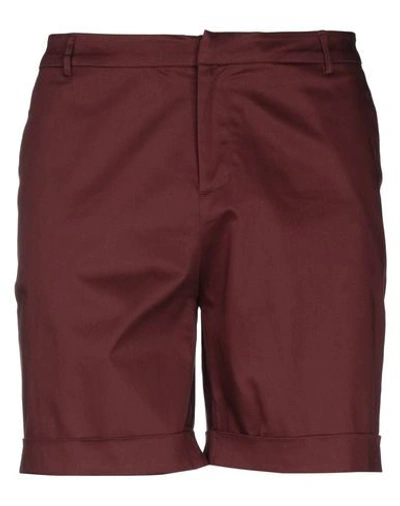 Shop Scotch & Soda Shorts & Bermuda Shorts In Maroon