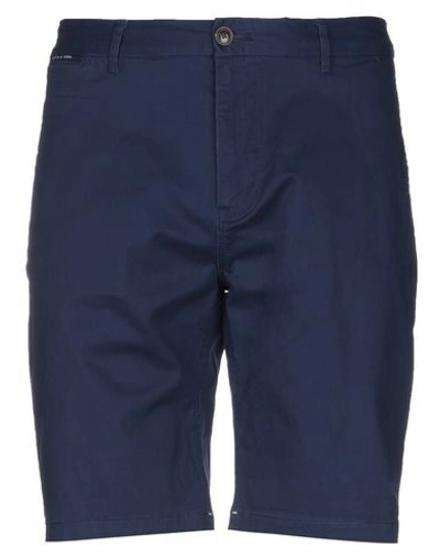 Shop Scotch & Soda Bermudas In Dark Blue