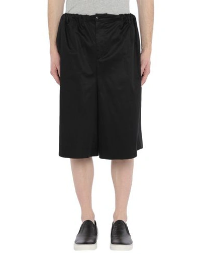 Shop Sartorial Monk Shorts & Bermuda In Black