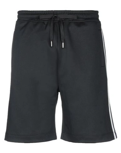 Shop Brian Dales Man Shorts & Bermuda Shorts Black Size Xl Polyester, Cotton