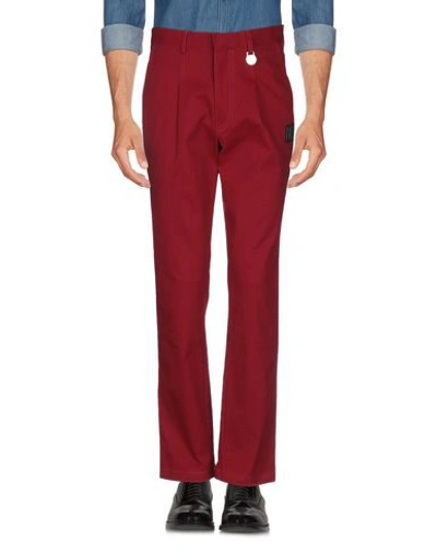 Shop Xander Zhou Pants In Red