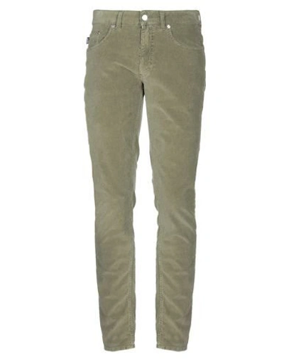 Shop Love Moschino Pants In Military Green