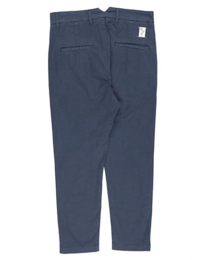 Shop Novemb3r Casual Pants In Dark Blue
