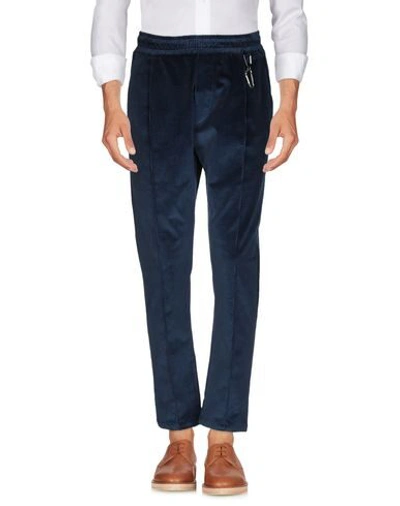 Shop Low Brand Casual Pants In Blue