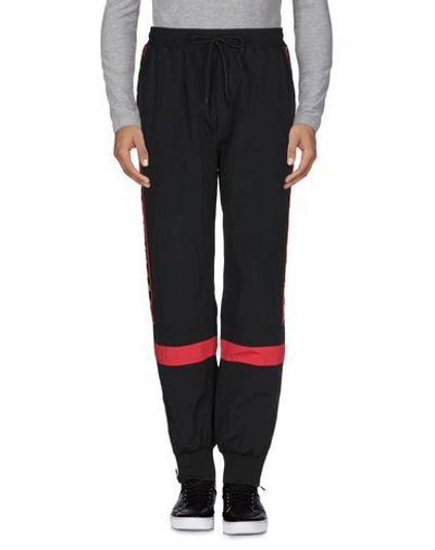 Shop Kappa Casual Pants In Black