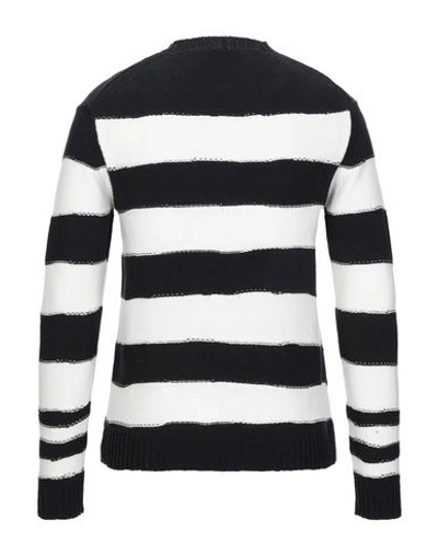 Shop Paolo Pecora Man Sweater Black Size L Cotton, Polyamide