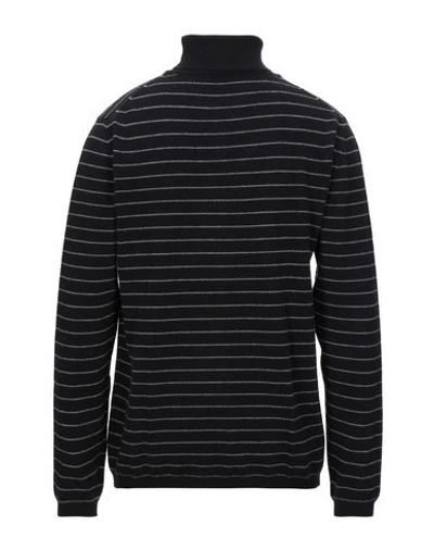 Grey Daniele Alessandrini Turtlenecks In Black