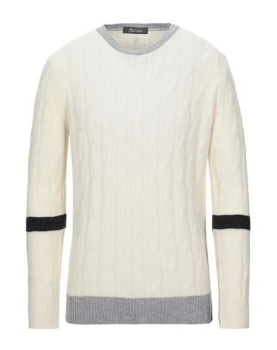 Shop Obvious Basic Sweaters In Ivory