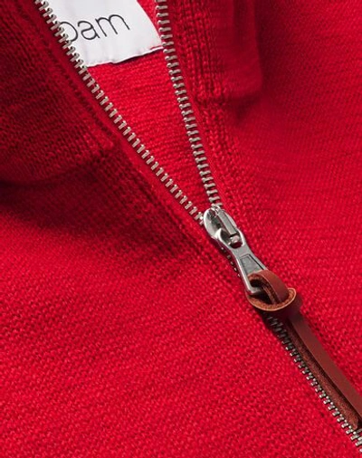 Shop Albam Sweater With Zip In Red