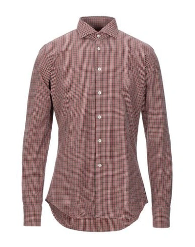 Shop Glanshirt Shirts In Red