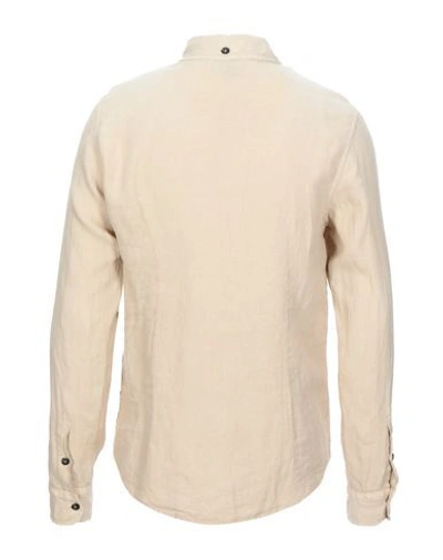 Shop Novemb3r Linen Shirt In Beige