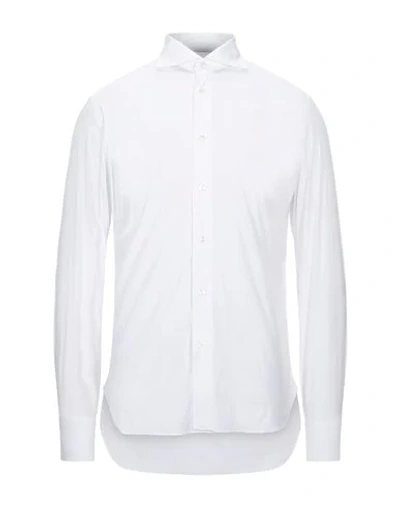 Shop Borriello Napoli Shirts In White