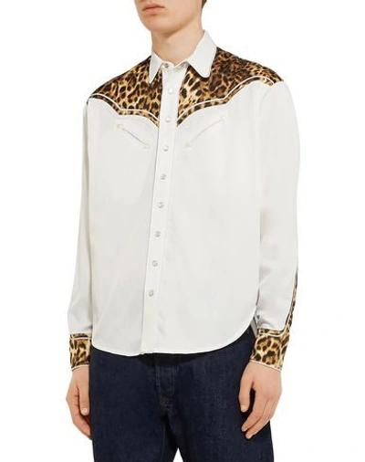 Shop Human Made Patterned Shirt In White