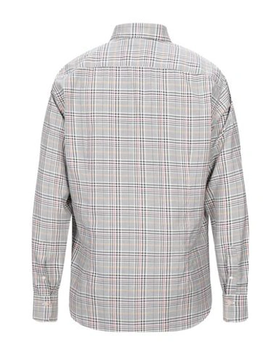 Shop Alessandro Gherardi Checked Shirt In Grey