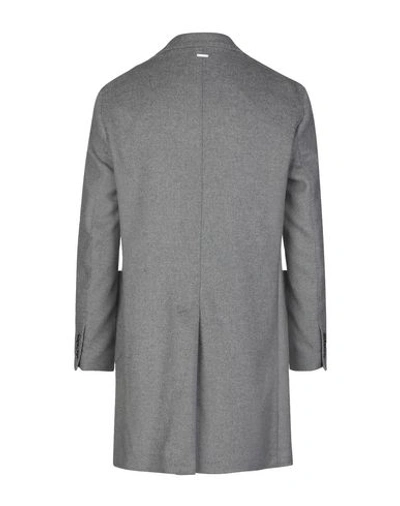 Shop Aglini Coats In Grey