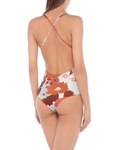 Shop Dodo Bar Or One-piece Swimsuits In Brown