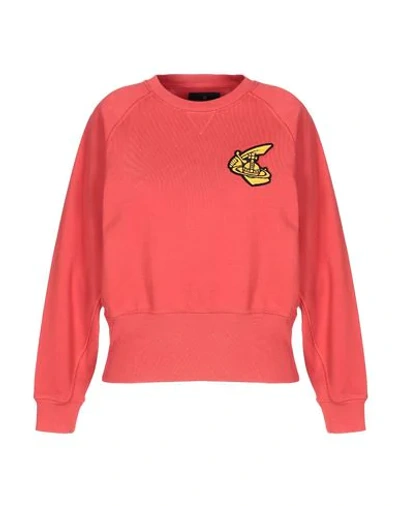 Shop Vivienne Westwood Anglomania Sweatshirts In Red