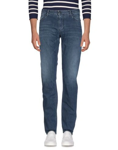 Emporio Armani Jeans In Blue