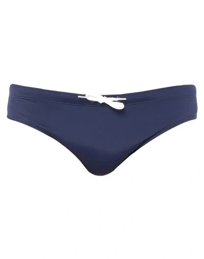 Shop Sundek Swim Briefs In Dark Blue