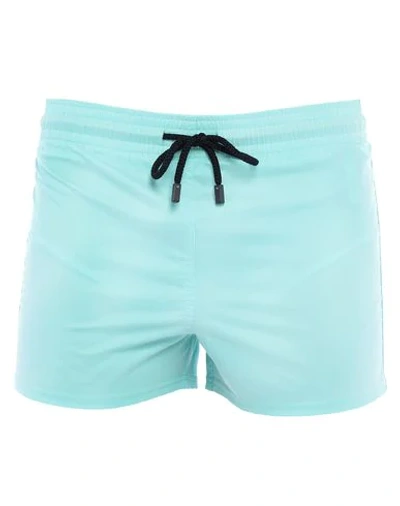 Shop Vilebrequin Swim Shorts In Sky Blue