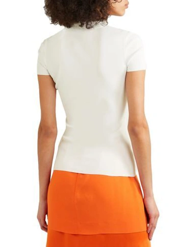 Shop Dion Lee Polo Shirt In White